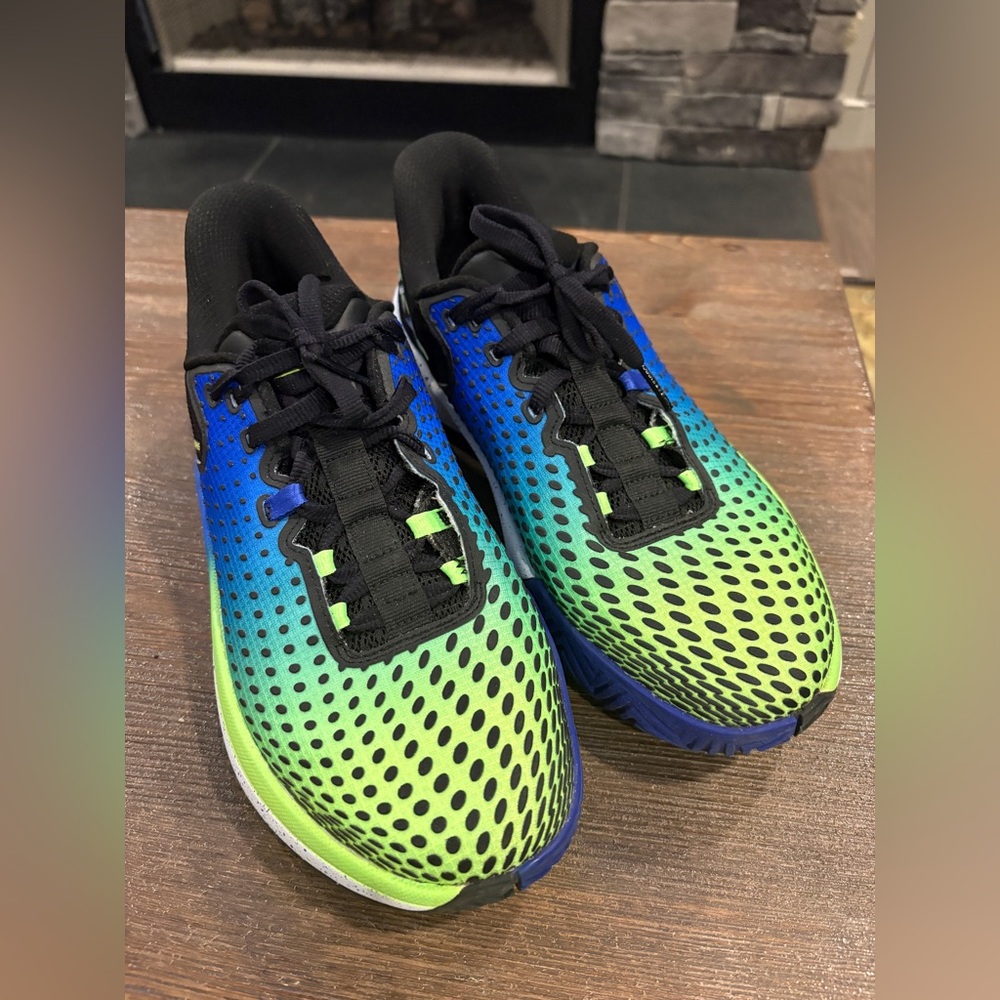 Skechers Men's Blue and Green Pickleball Shoes